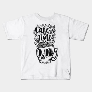 Time To Cafe Kids T-Shirt